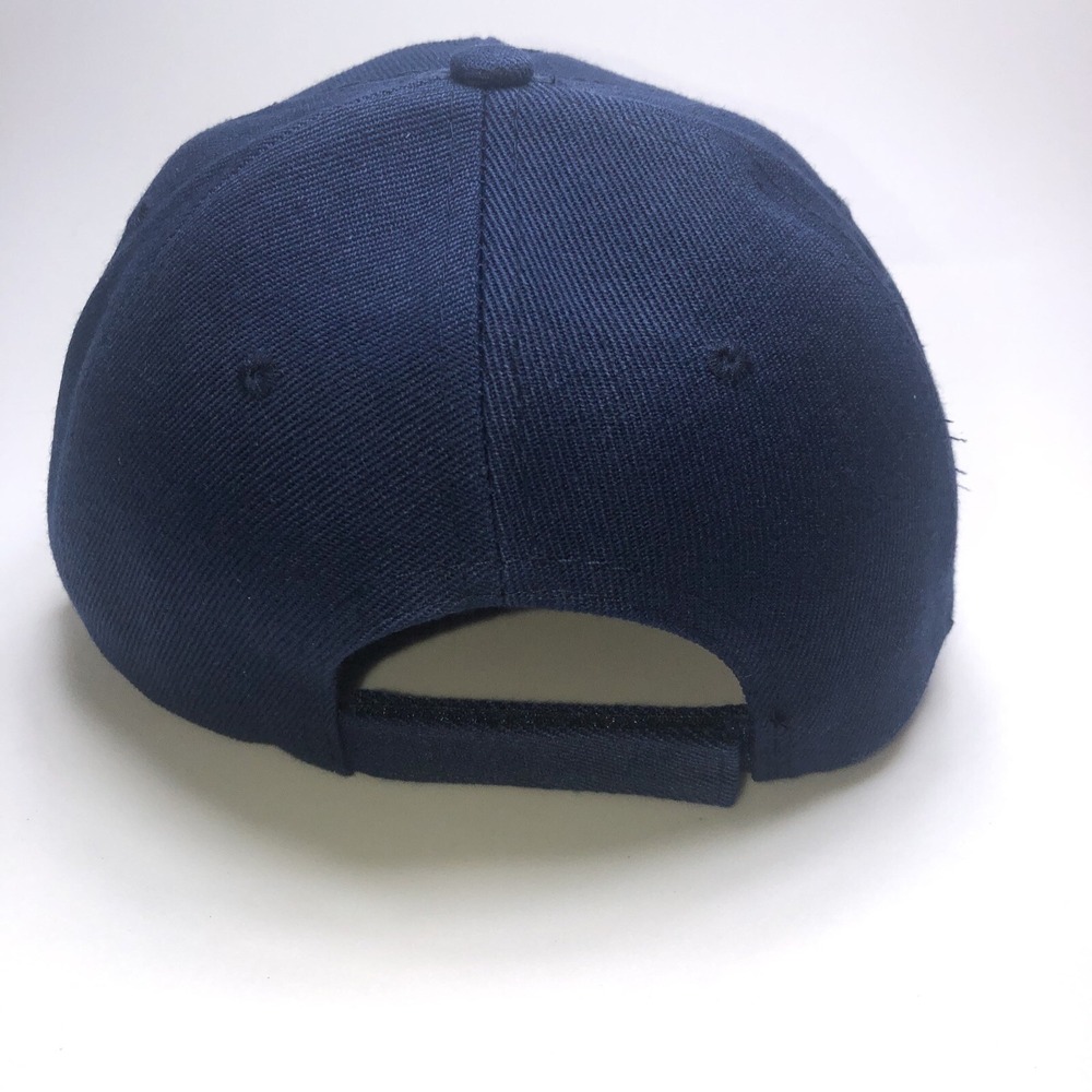 Baseball Cap Embroidered Marijuana Green Leaf Weed Pot Adjustable Blue Hat - Picture 4 of 7